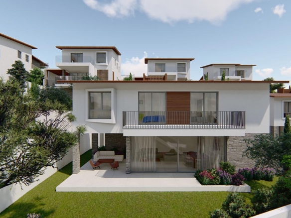 Lana Villas property view in Limassol hills