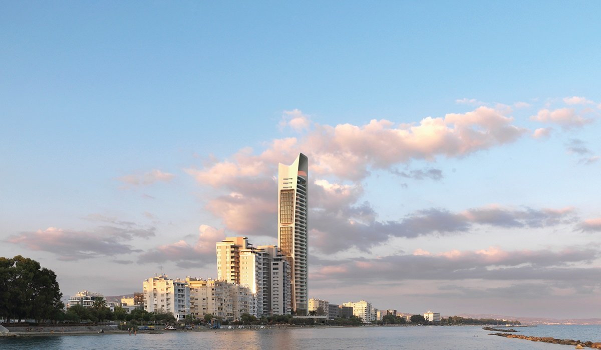 ONE Limassol property view in Limassol seafront